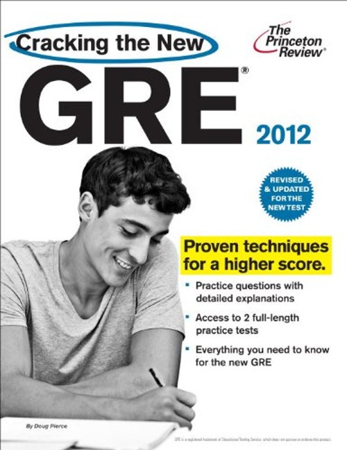 Cracking the New GRE 2012 Paperback Princeton Review Staff