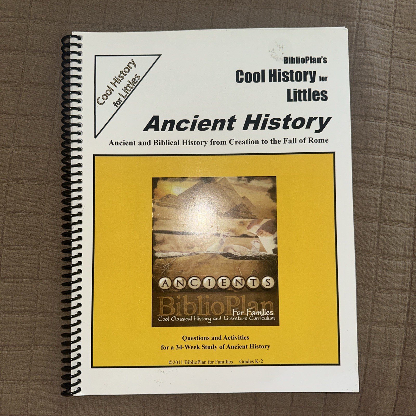 Biblioplan Cool History For Littles Ancient History