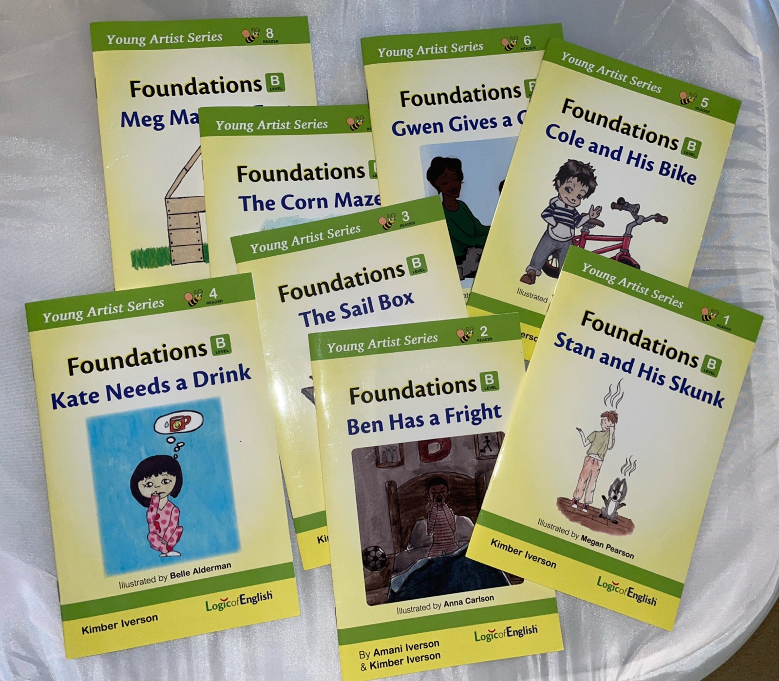 Set Of Logic of English Foundations B Teacher’s Manual, Book & 16 Readers -Eide