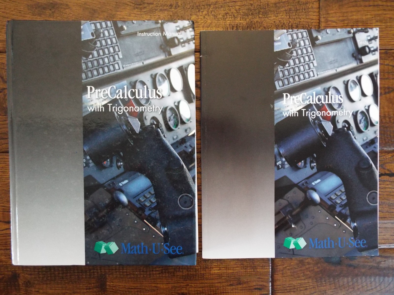 Lot 2 Math U See Pre Calculus With Trigonometry Instruction Manual Text & Tests