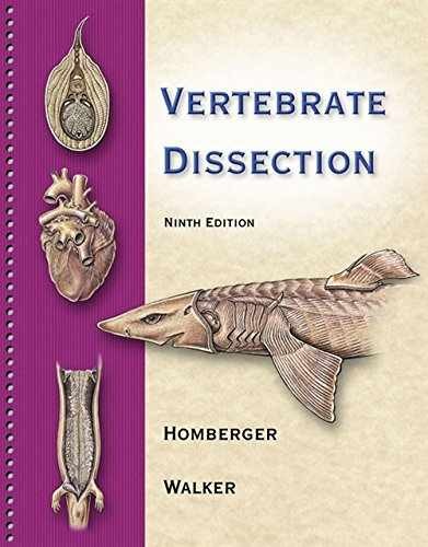 Vertebrate Dissection – Spiral-bound, by Homberger Dominique G.; – Acceptable n