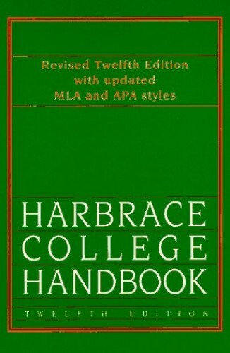 Hodge’s Harbrace College Handbook (…, Miller, Robert