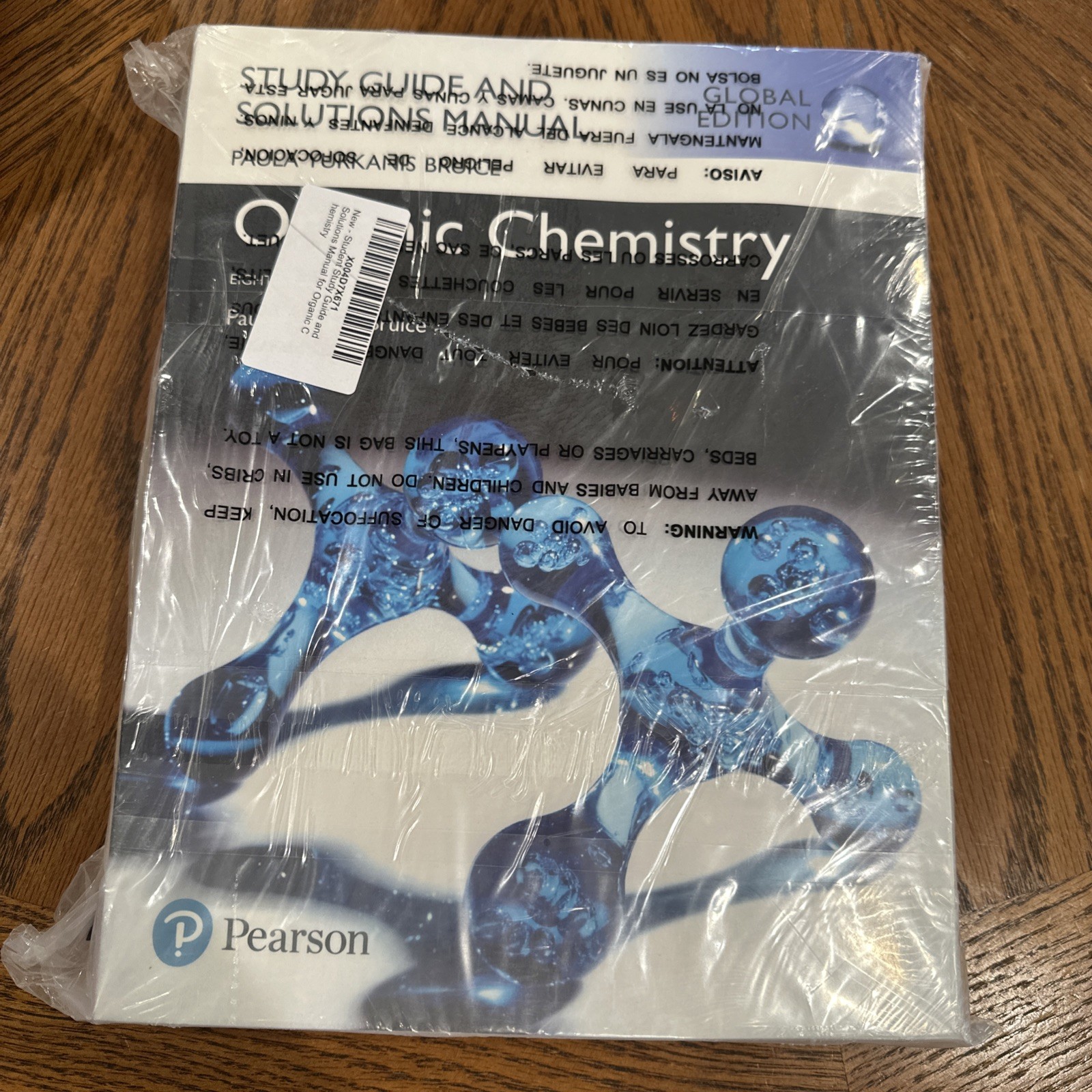 Organic Chemistry, Global Edition 8th Edition by Paula Bruice (English) Paperbac