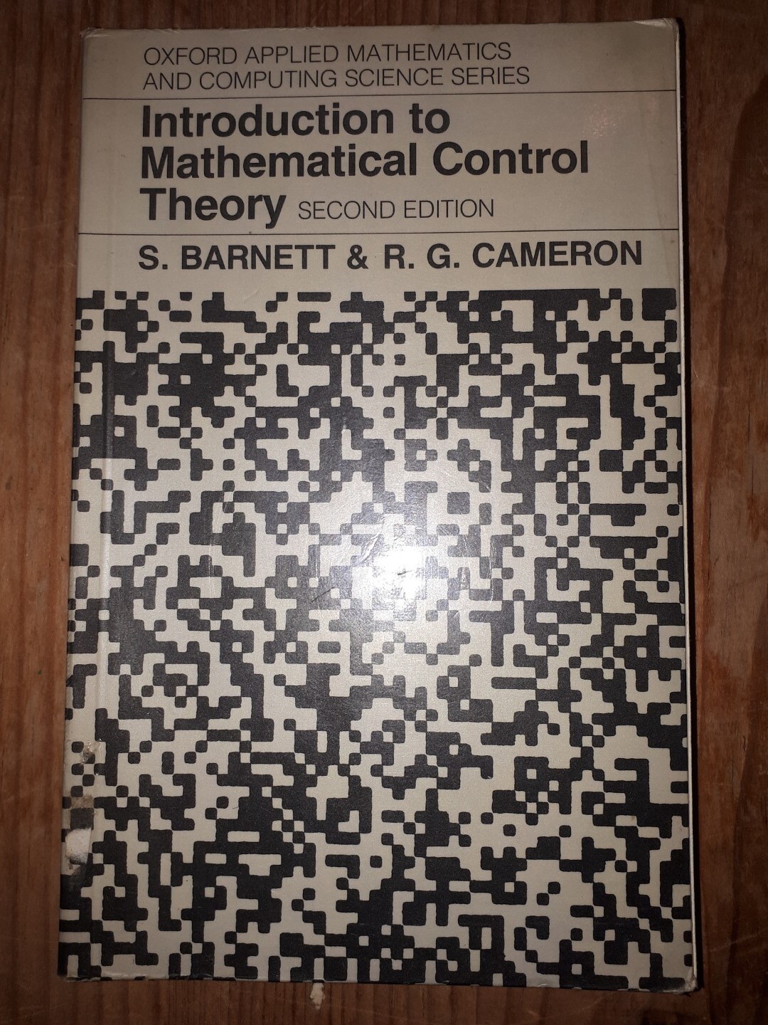 Introduction To Mathematical Control Theory Barnett Cameron