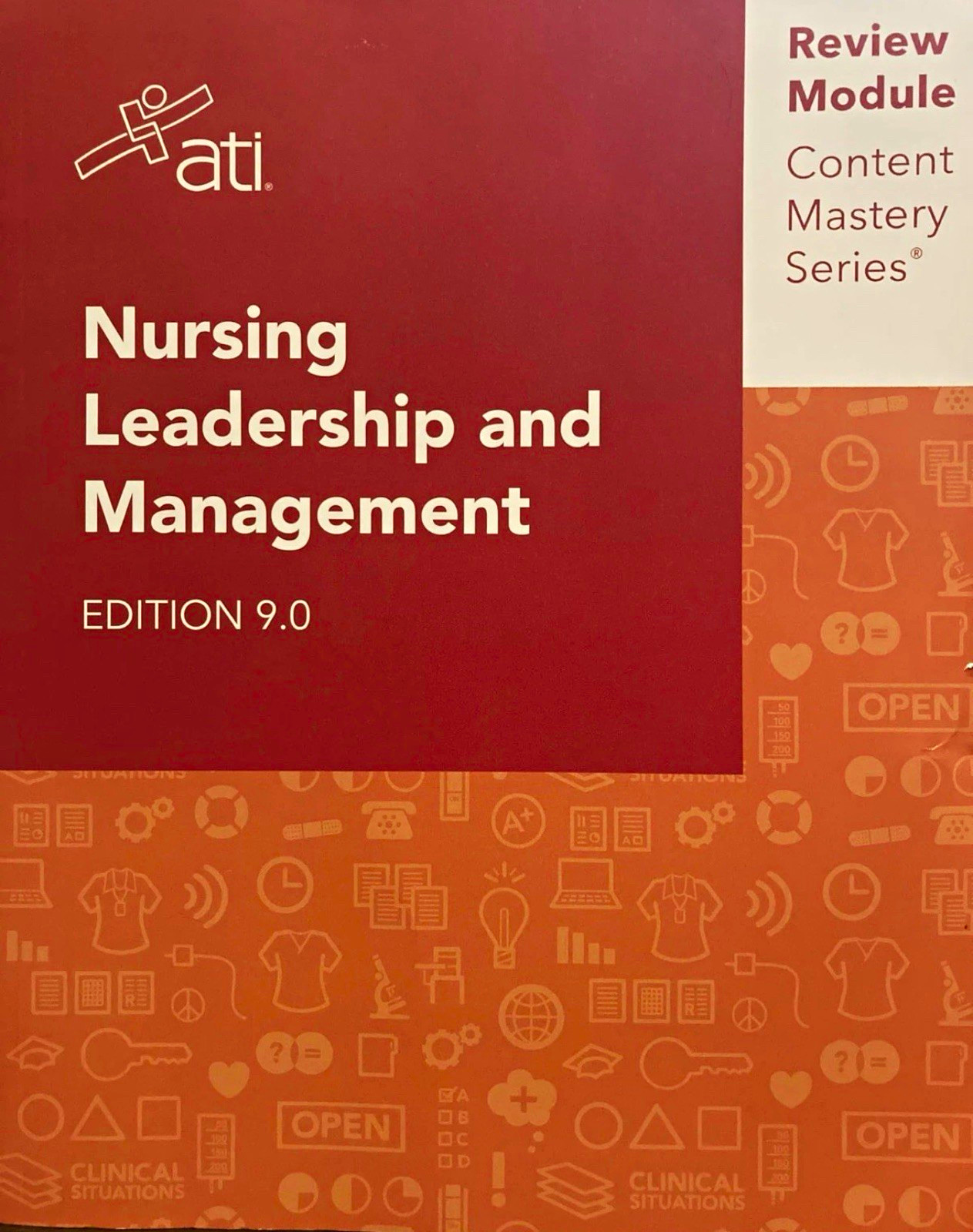 ATI RN Nursing Leadership and Management Review Module Textbook Book Edition 9.0