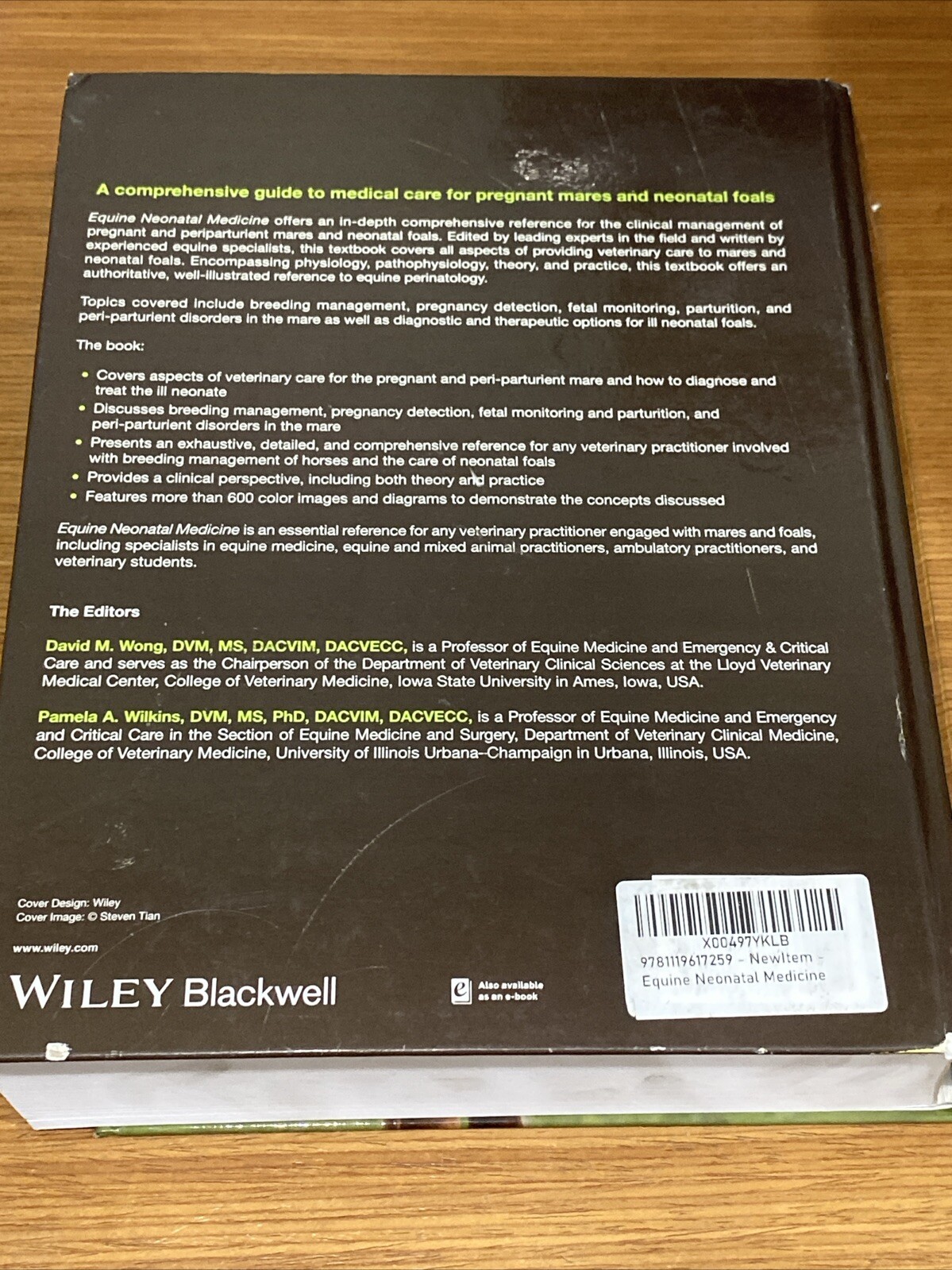 Equine Neonatal Medicine, Hardcover by Wong, David M. Loose Binding