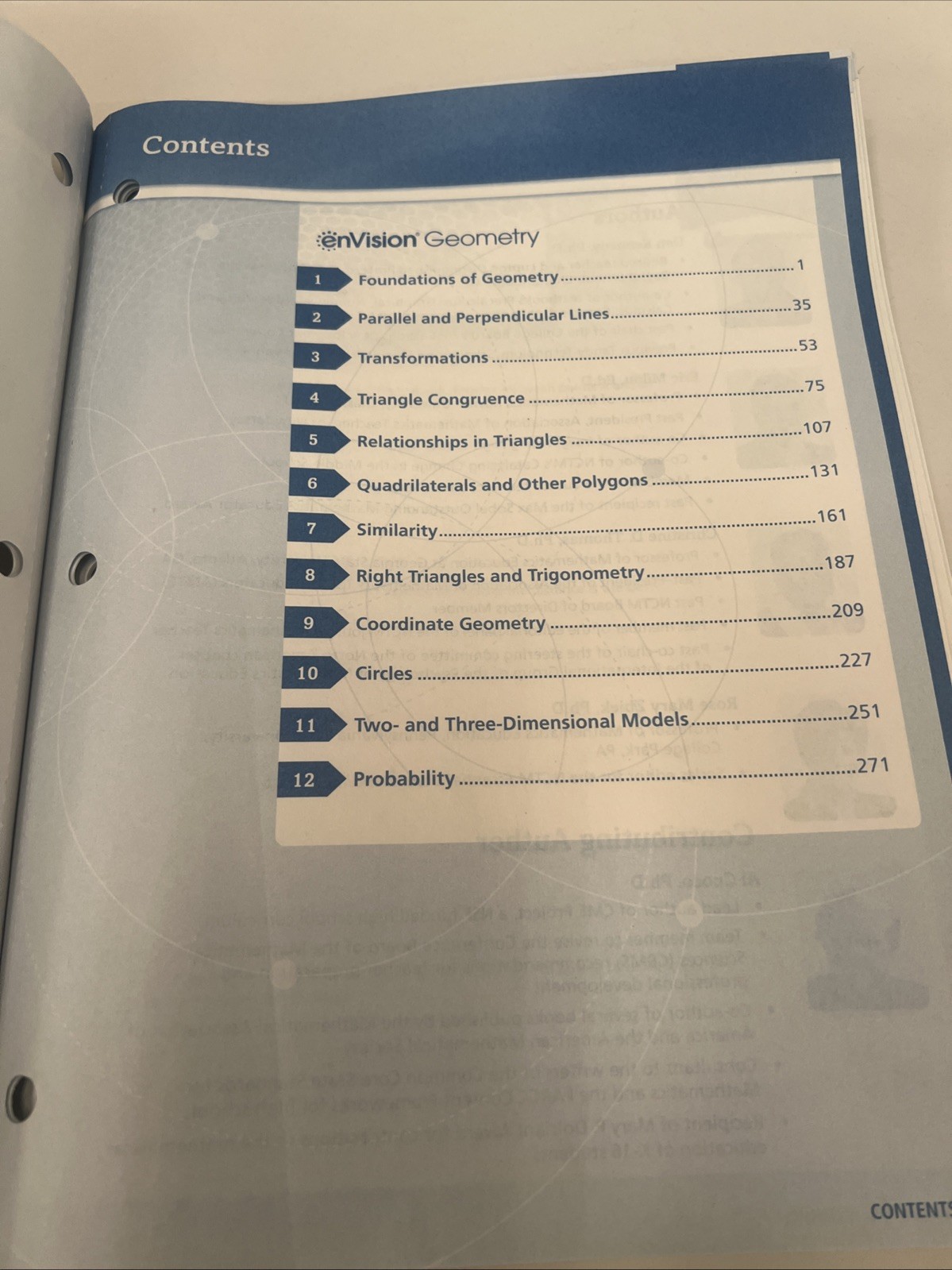Envision Geometry Savvas Common Core 2024 Student Companion