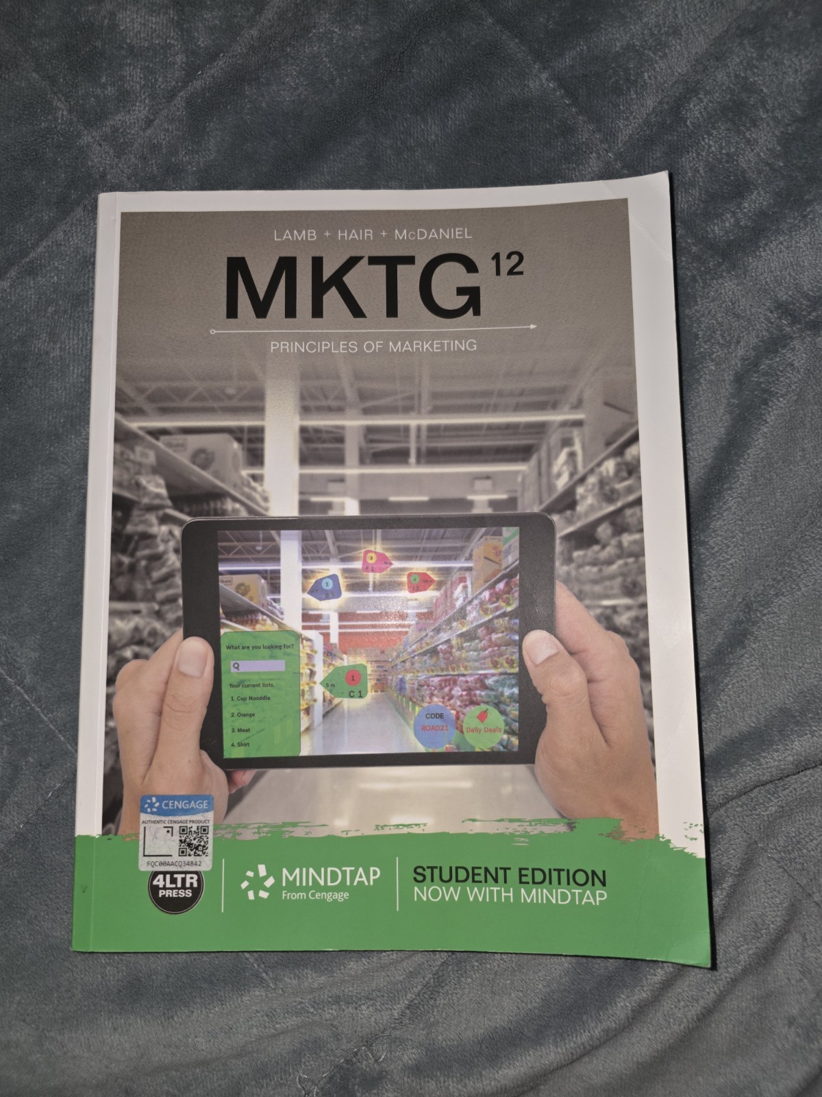 MKTG12 Principles of Marketing: MindTap from Cengage Student Edition 4LTR Press