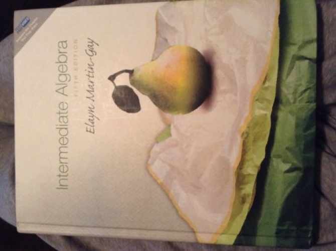 Intermediate Algebra (5th Edition) – Hardcover, by Martin-Gay Elayn – Acceptable