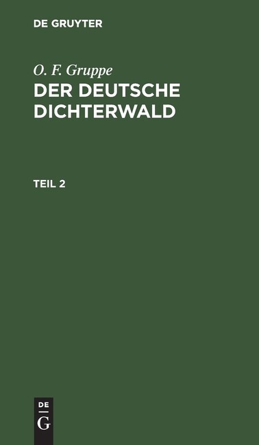 Der deutsche Dichterwald