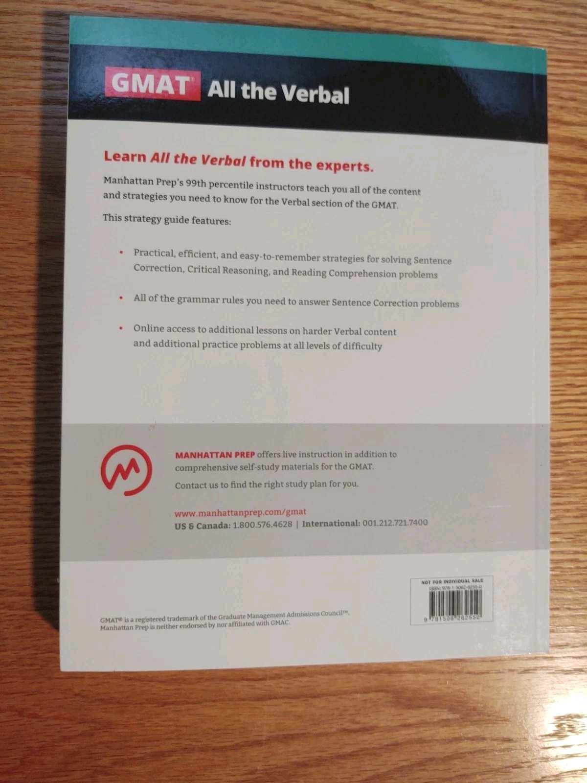 Complete GMAT Strategy Guide Set (Manhattan Prep GMAT Strategy Guides) – GOOD