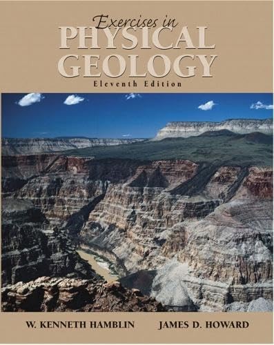 Exercises In Physical Geology by W Kenneth Hamblin