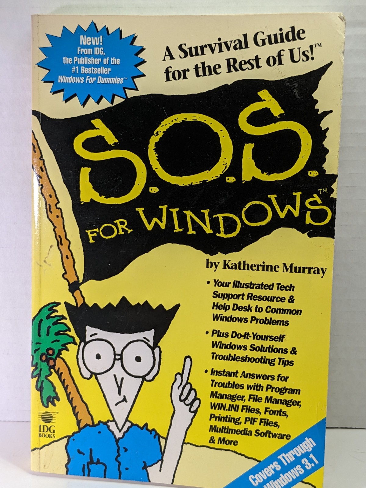 Vintage 1993 ‘S.O.S. For Windows’ by Katherine Murray