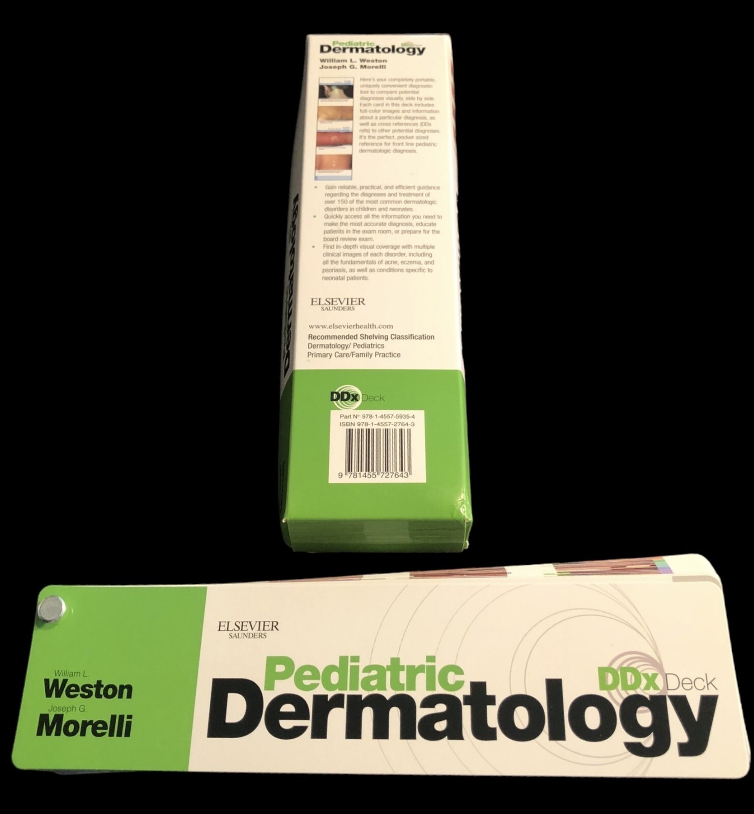 Pediatric Dermatology DDX Deck by Joseph Morelli and William Weston 2013 1st Edn