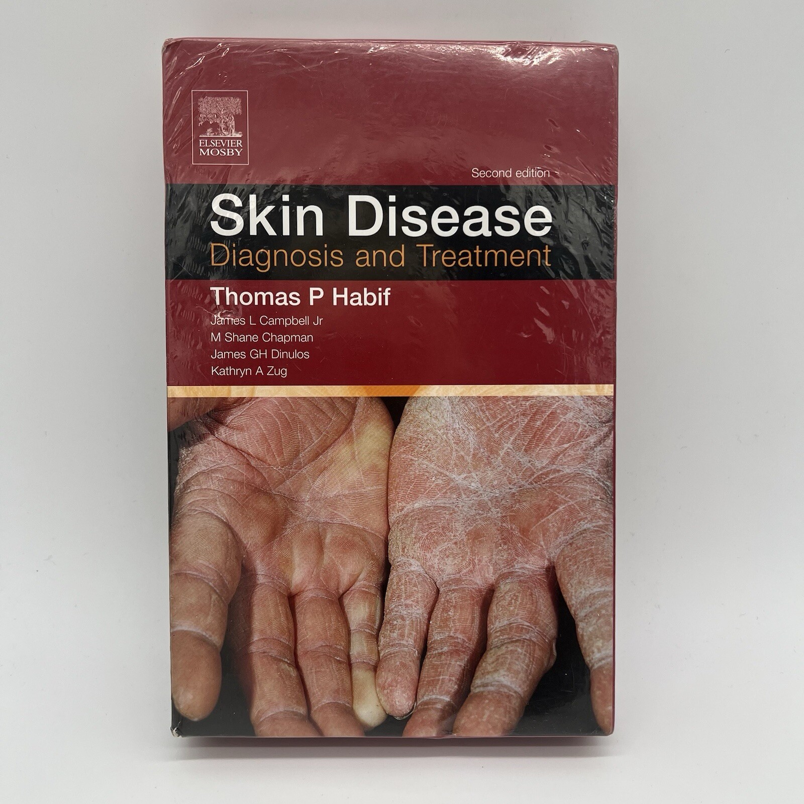 Skin Disease Diagnosis & Treatment 2nd Edition – NEW Sealed HC w/ CD – Habif