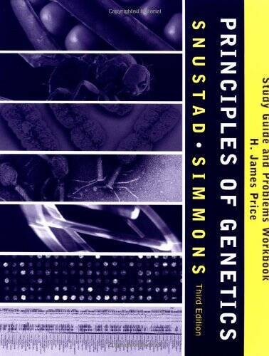 Study Guide to accompany Principles of Genetics, 3rd Edition – Paperback – GOOD