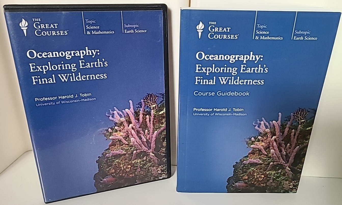 Great Courses complete sets [DVDs & Course Guidebooks] Various Topics OPENED