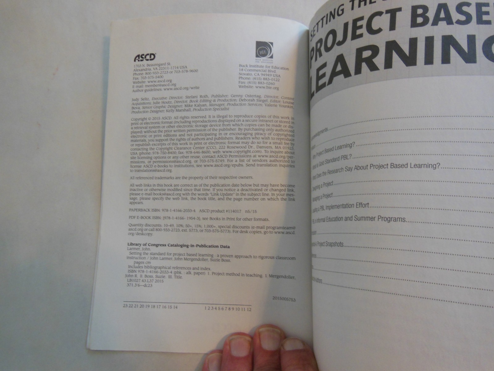 Setting the Standard for Project Based Learning by John Mergendoller, John…