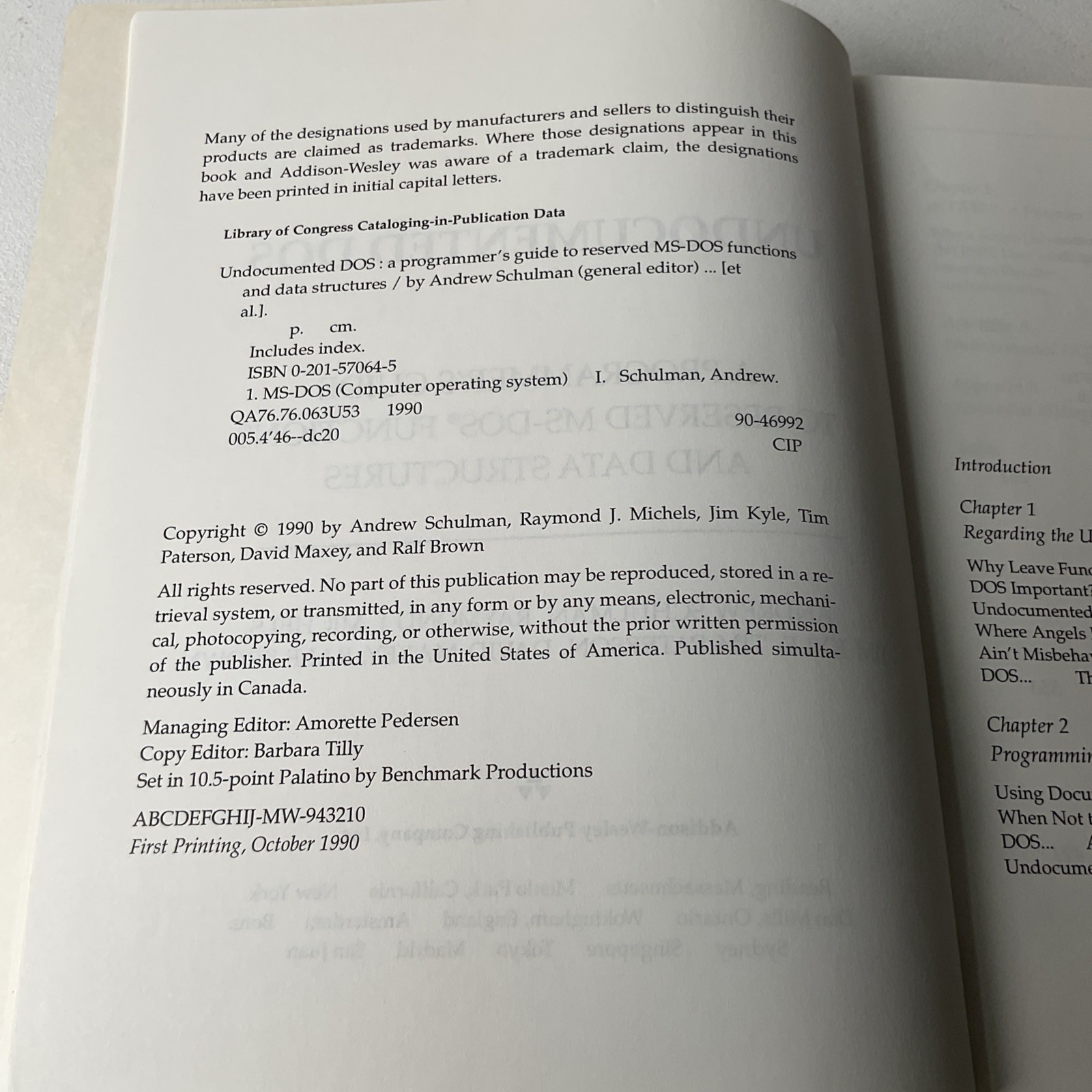 The Andrew Schulman Programming Ser.: Programmer’s Guide to Reserved…