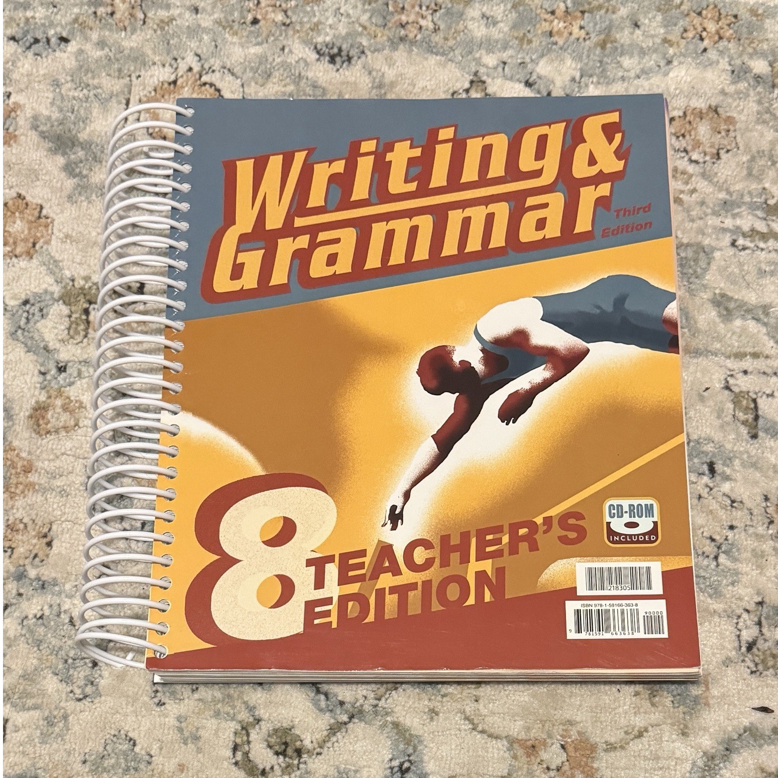BJU Press Writing & Grammar 8 Teacher’s Edition 3rd Ed Spiral w/ CD-ROM