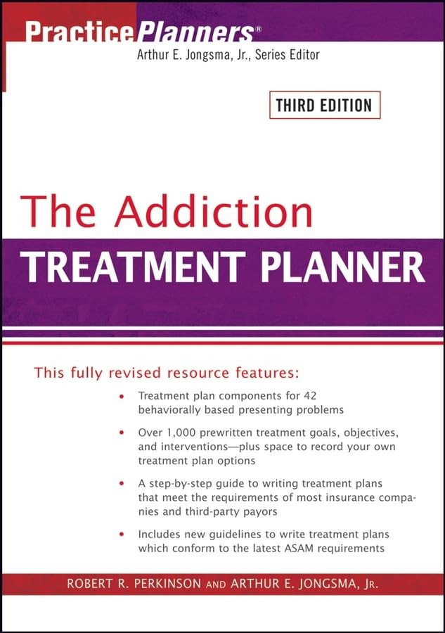 The Addiction Treatment Planner (PracticePlanners)
