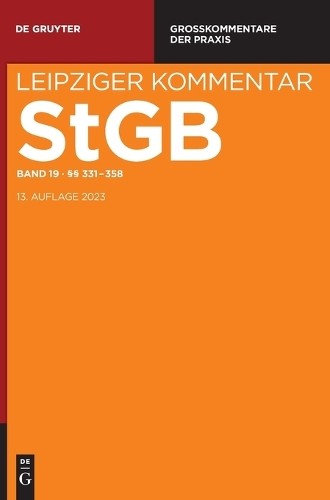 §§ 331-358 (Hardback) Großkommentare Der Praxis (UK IMPORT)