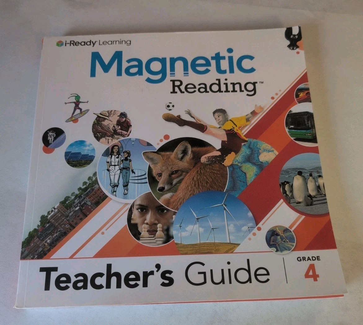 I Ready Learning ,Magnetic Reading, Teacher’s Guide, Grade 4 – Good Used