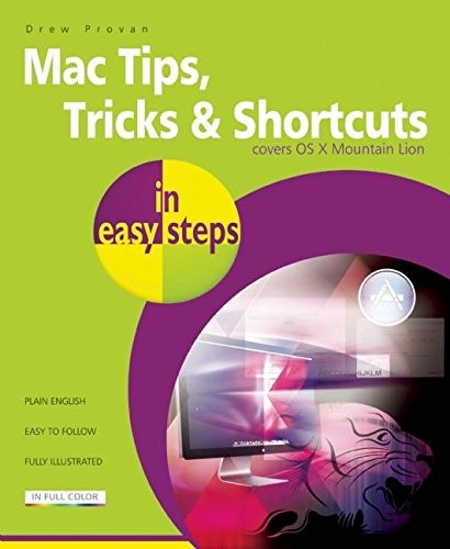 Mac Tips, Tricks & Shortcuts in easy steps – paperback Provan, Drew