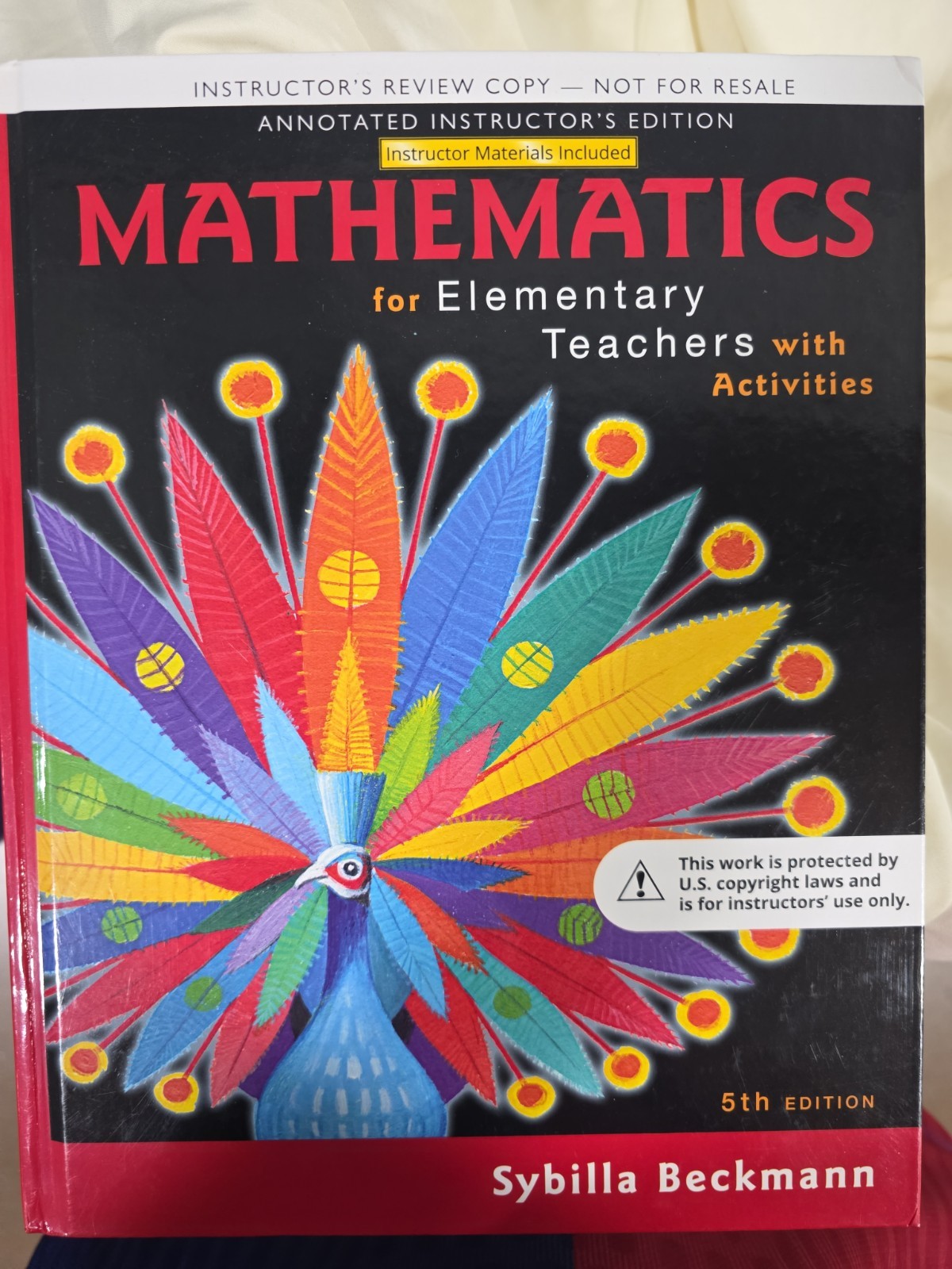 Mathematics for Elementary Teachers with Activities