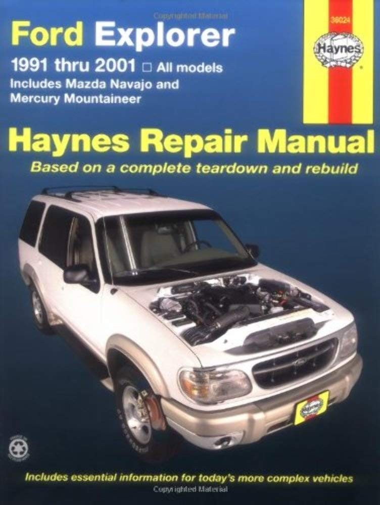Ford Explorer 91-2001, incl Mazda Navajo/Mercury Mountaineer (Haynes Repair …