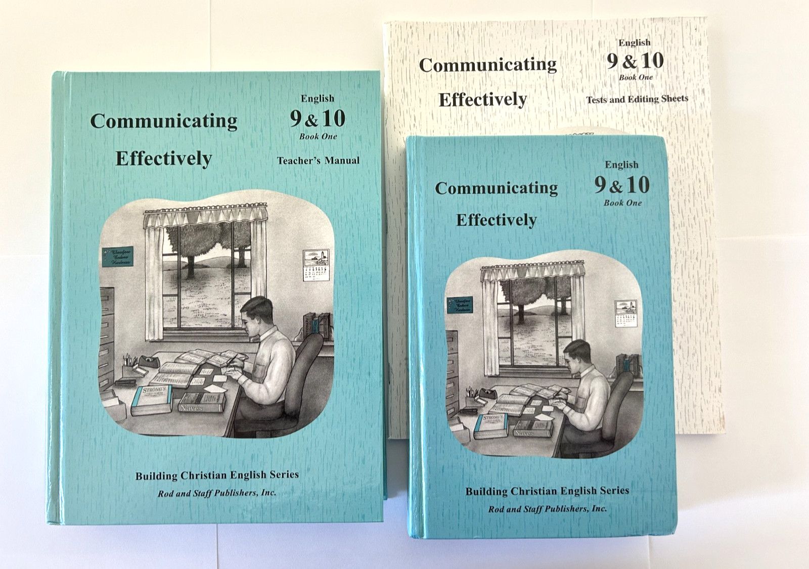 Rod & Staff English 9 & 10: Communicating Effectively Book 1 Full Set w/ Tests