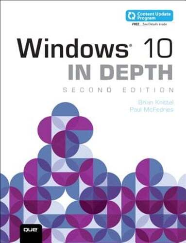Windows 10 In Depth by Brian Knittel: Used