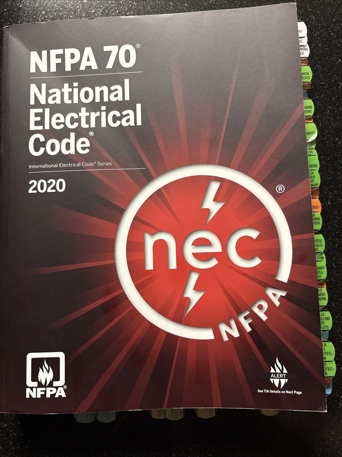 NFPA 70 NEC 2020 National Electrical Code w/ Index Tabs + EZ Formula Guide