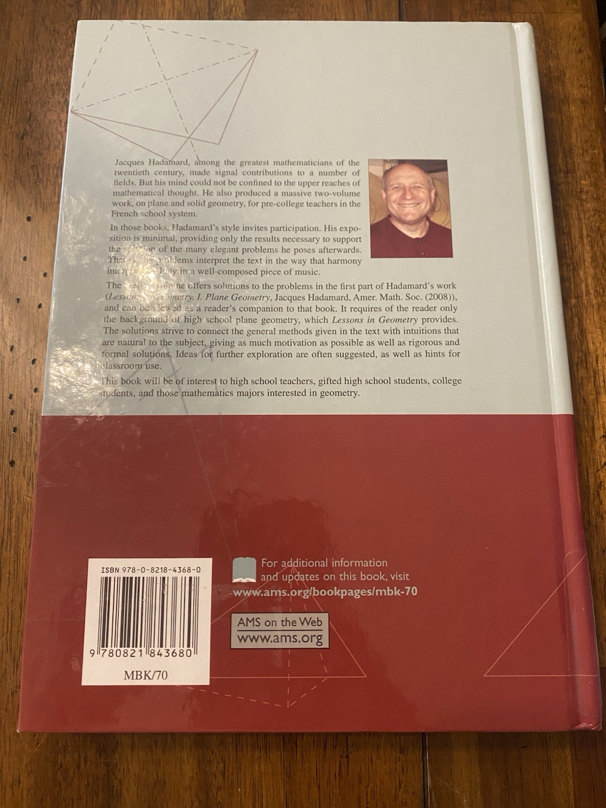 Hadamard’s Plane Geometry: A Reader’s Companion Mark Saul