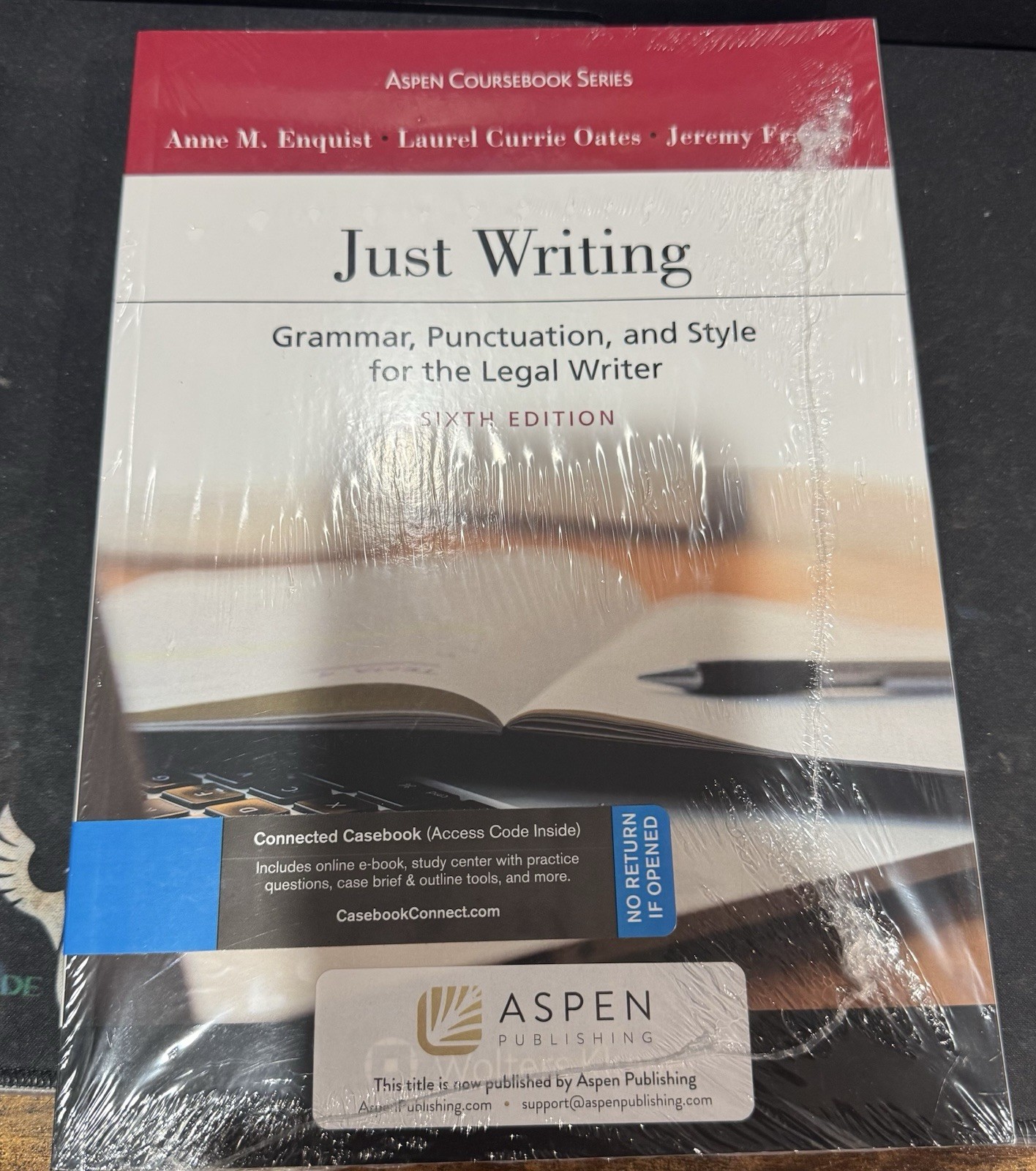 Aspen Publishing Just Writing Sixth Edition Paperback Aspen Coursebook Series