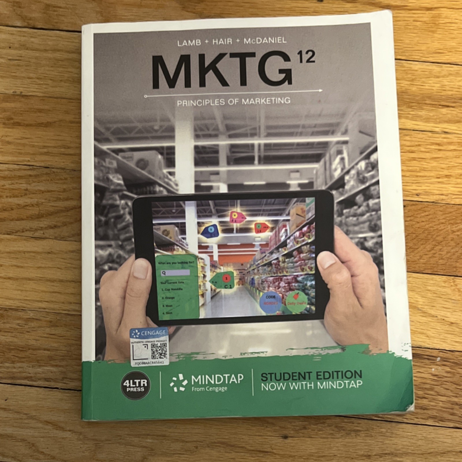 Cengage MKTG 12: Principles of Marketing Student Ed MindTap PB 2017