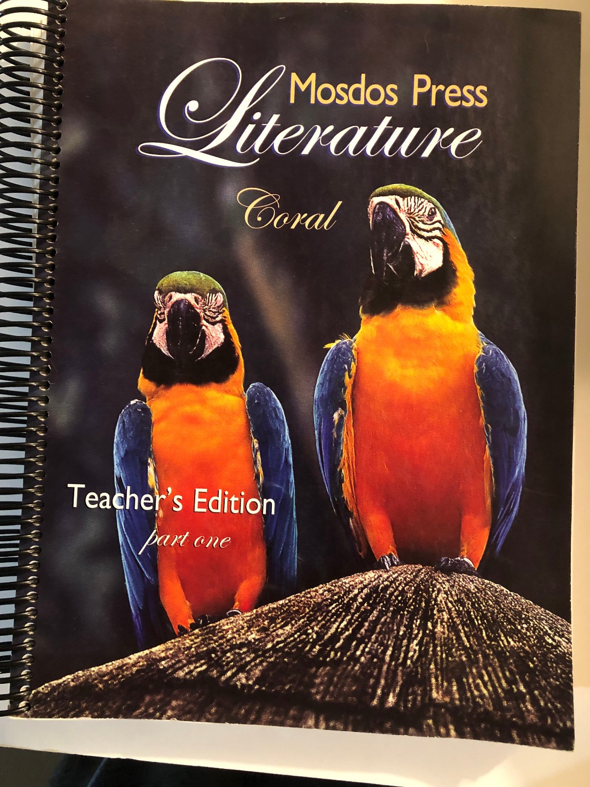 Mosdos Press Literature, Coral, Teachers Edition, Parts One and Two and DVD