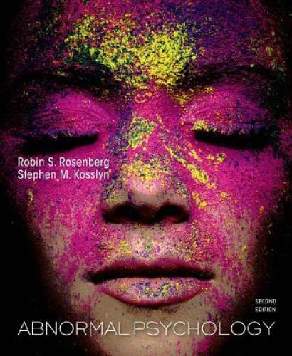 Abnormal Psychology – Hardcover By Rosenberg, Robin – GOOD
