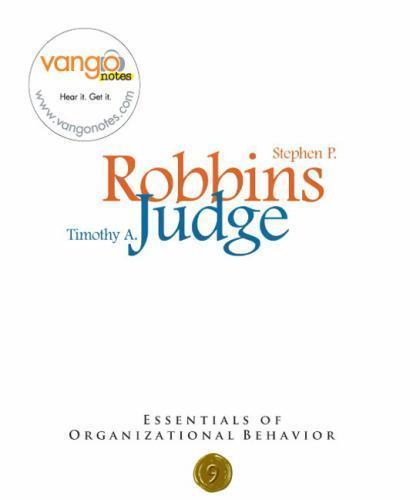 Essentials of Organizational Behavior by Stephen P. Robbins; Timothy A. Judge