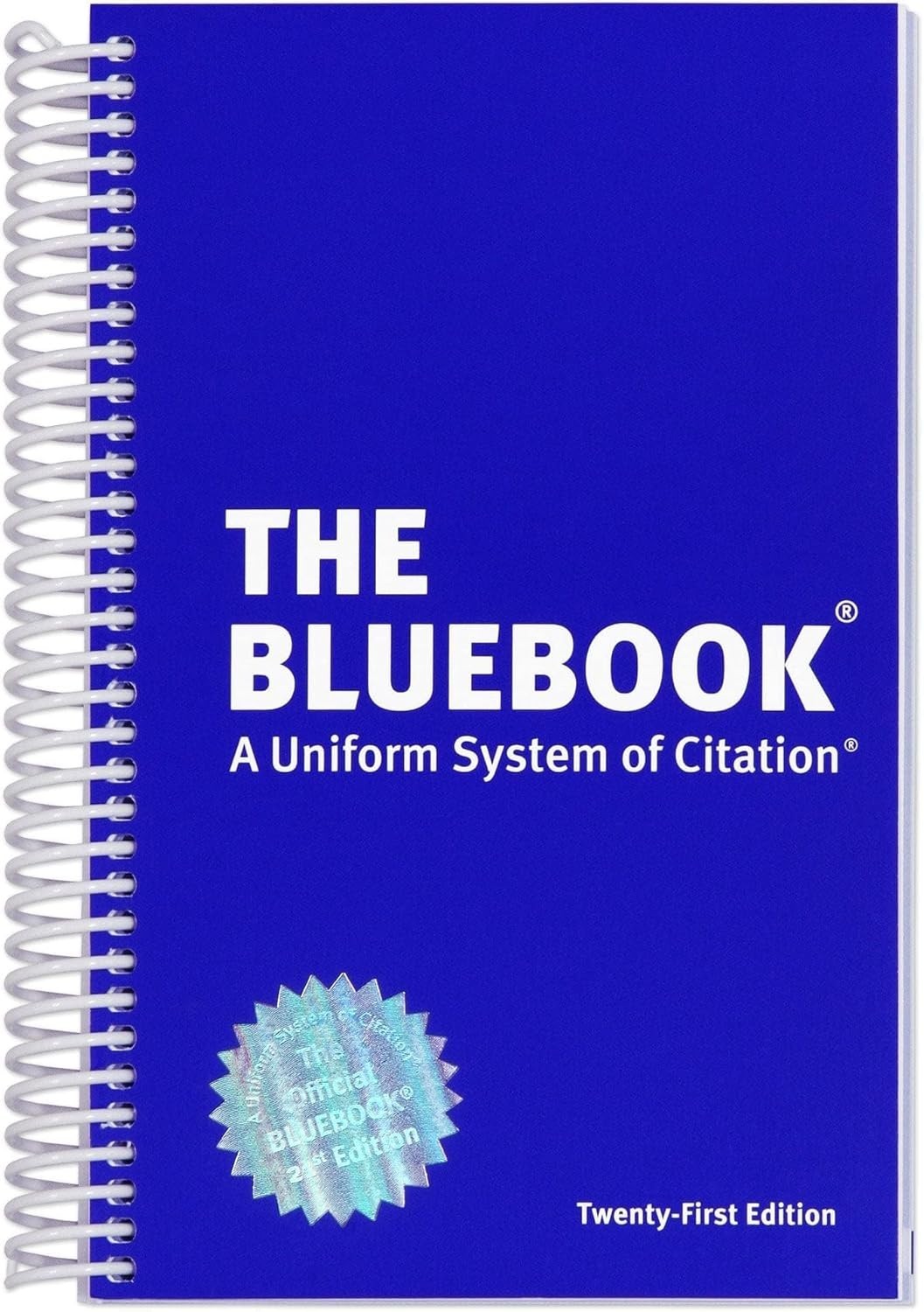 The Bluebook – A Uniform System Of Citation – 21st Edition Spiral Bound