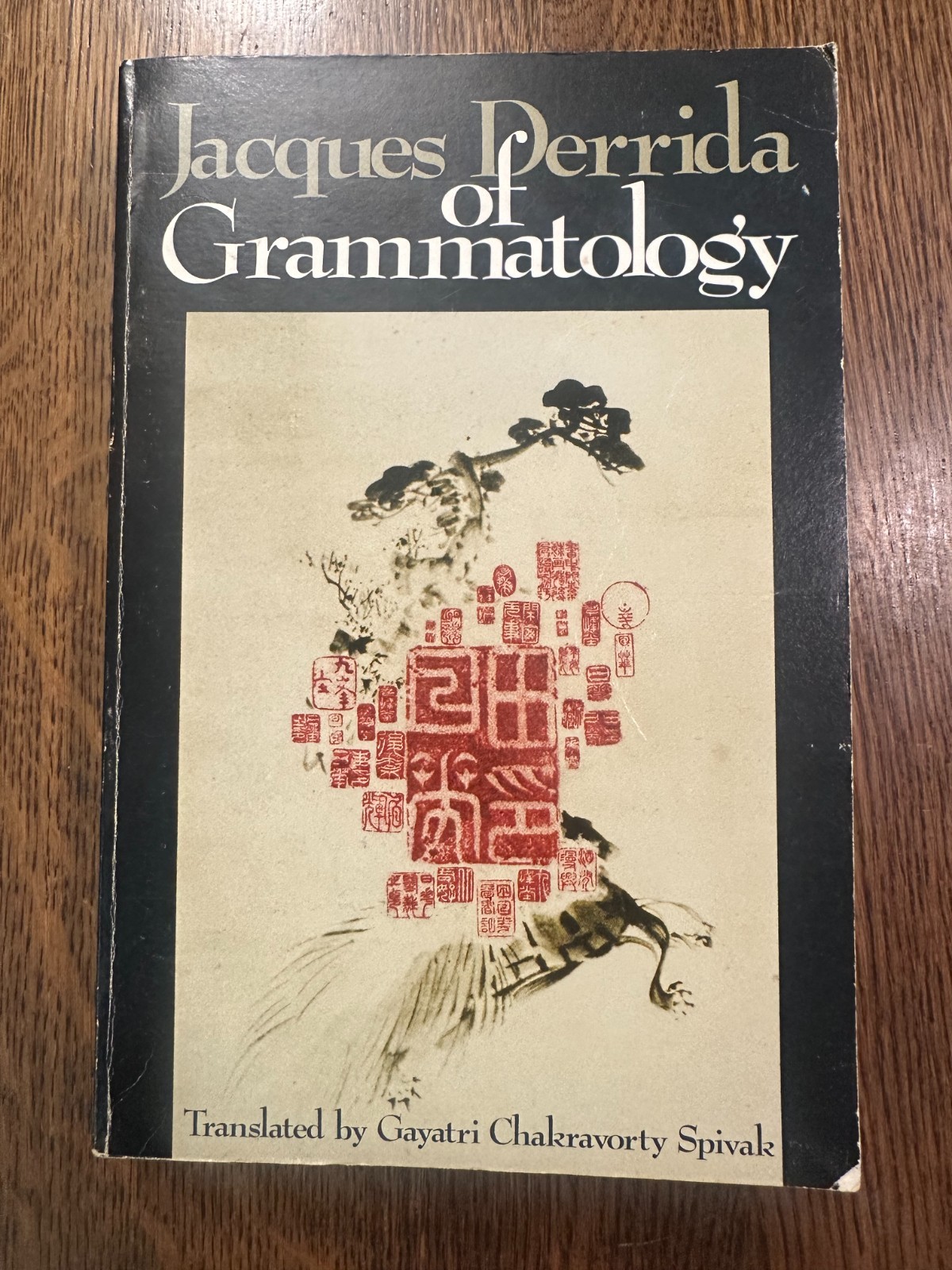 Of Grammatology by Jacques Derrida (1986, Trade Paperback) POSTMODERN PHILOSOPHY