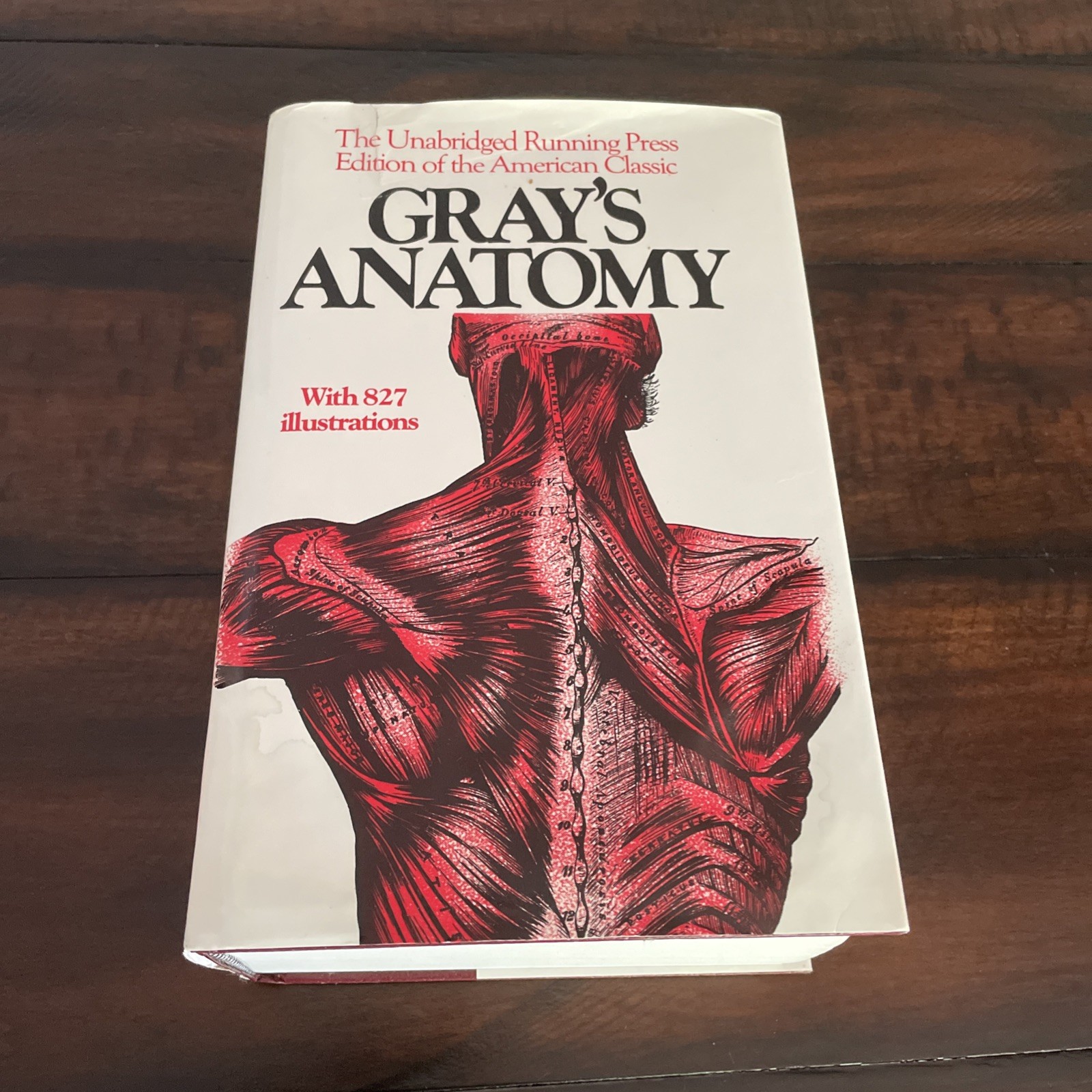Gray’s Anatomy: The Unabridged Running Press Edition –Hardcover (1974) Very Good