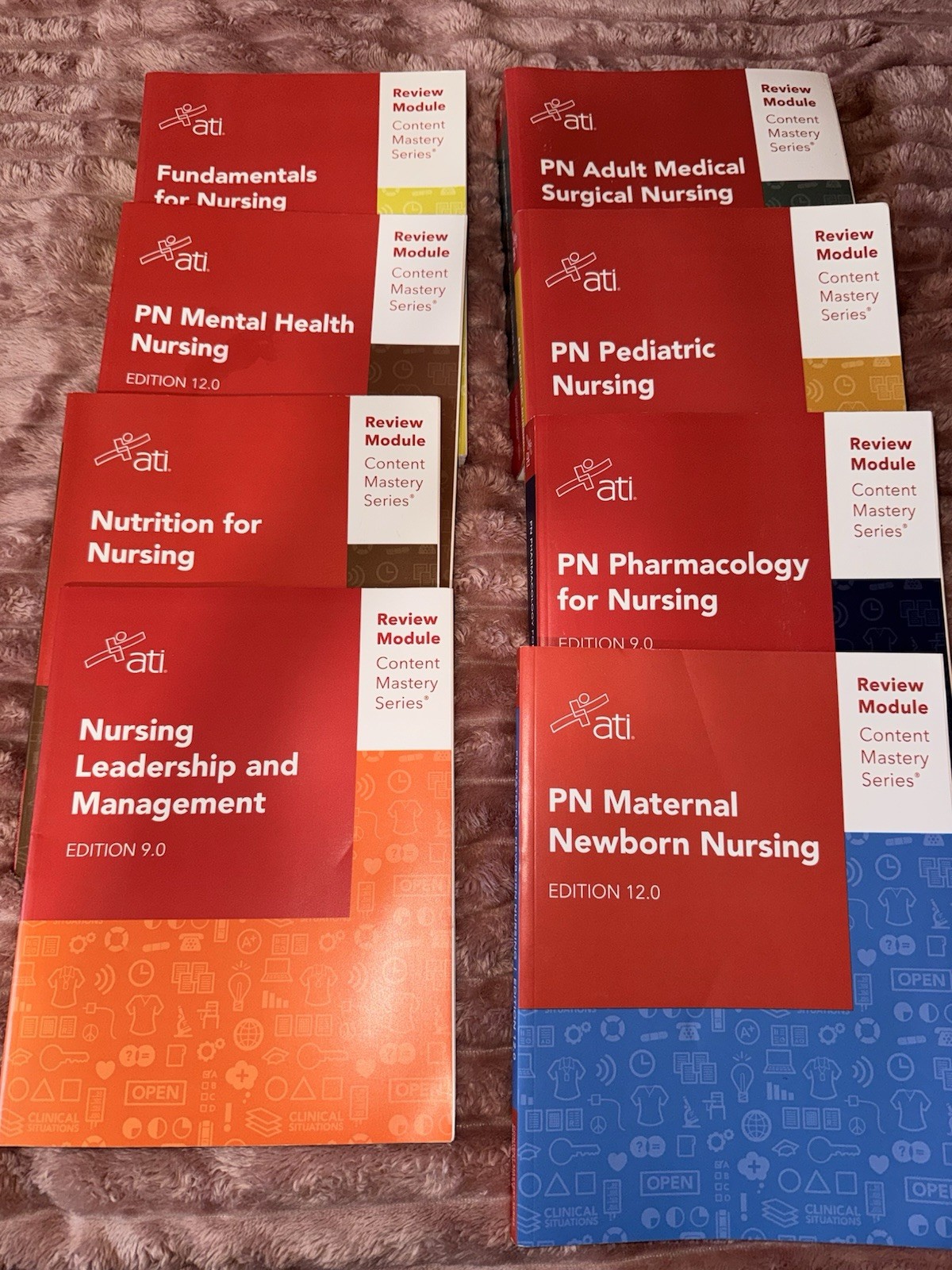 13 LPN Nursing books
