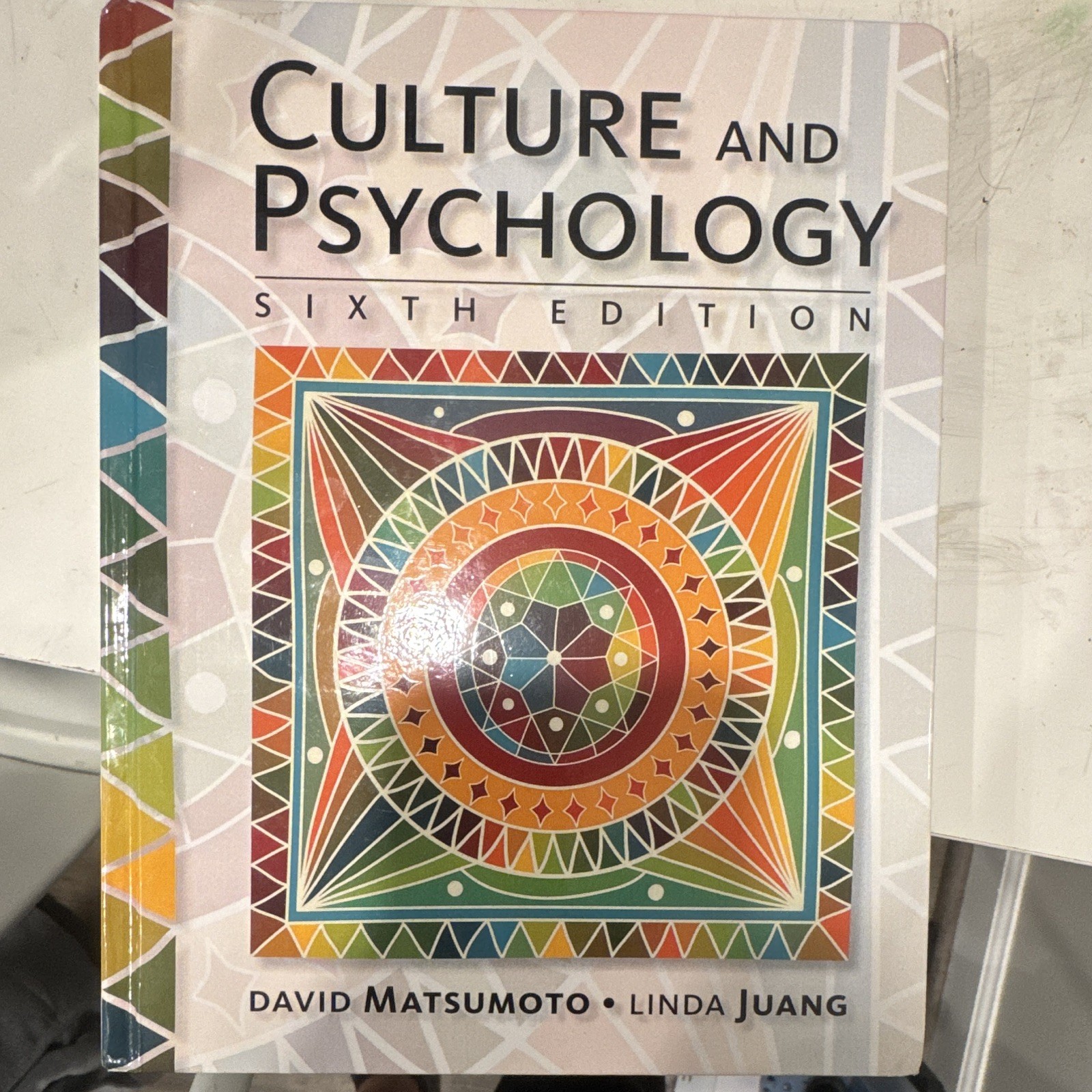 Culture and Psychology by David Matsumoto and Linda Juang (2016, Hardcover)