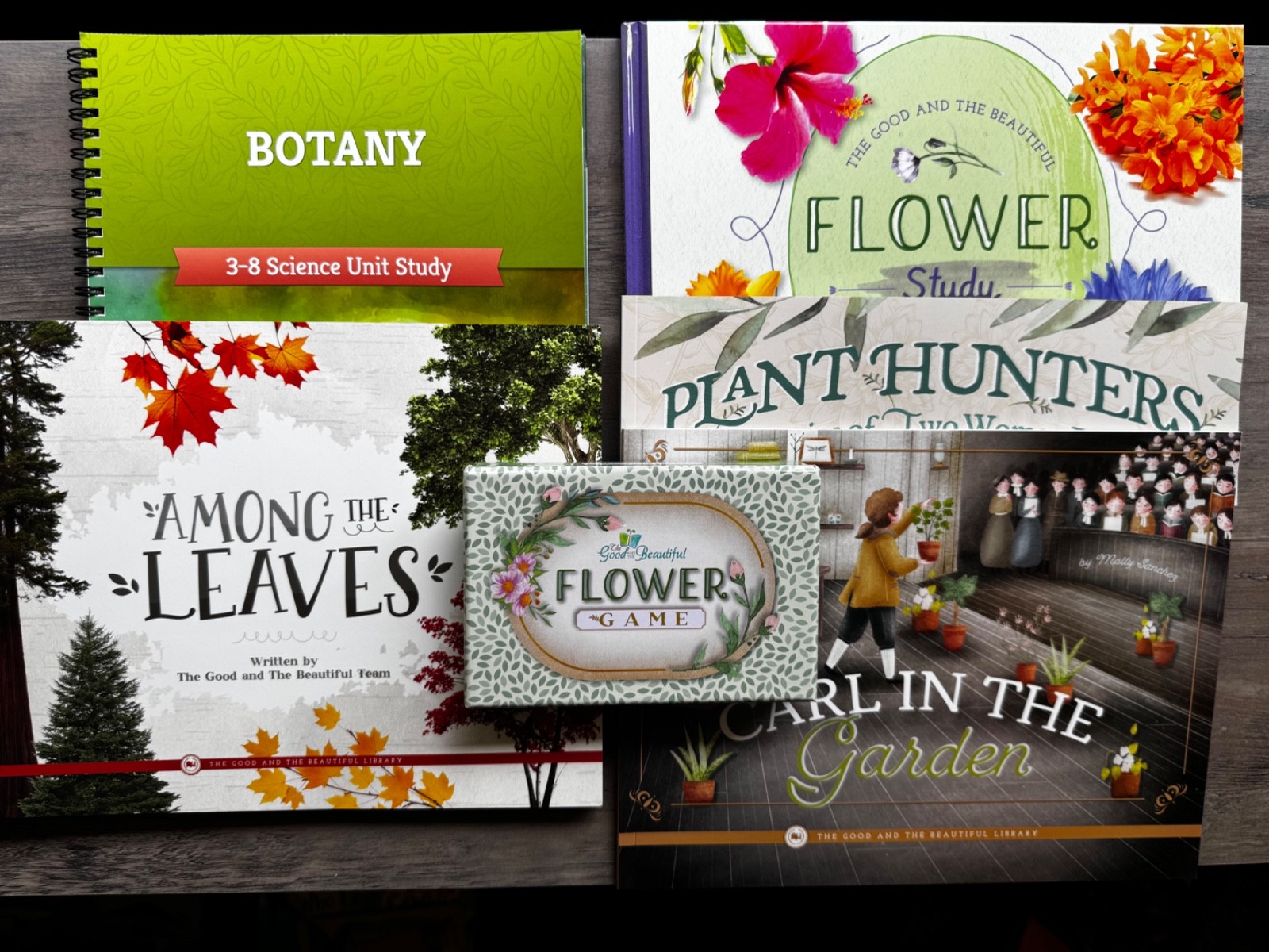 The Good and the Beautiful Science Botany Course Book, Read-Alouds and Game