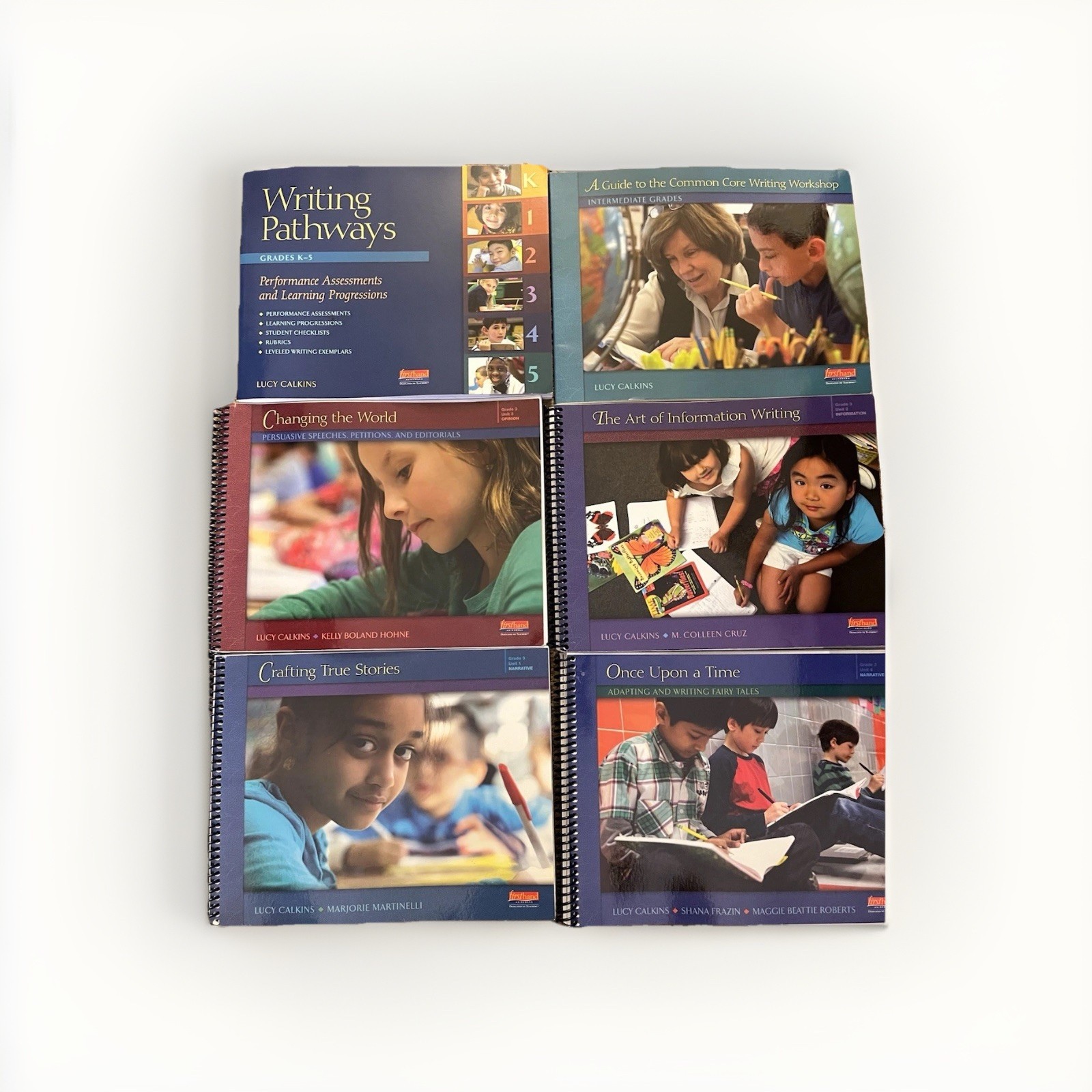 Lot of 6 Lucy Calkins Grade 3 Intermediate Writing Curriculum Books Opinion