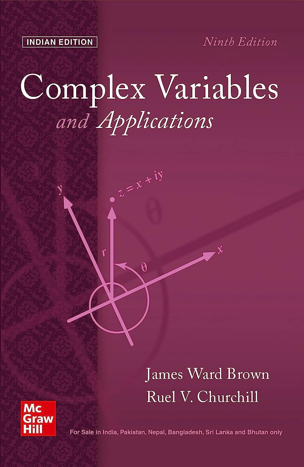 Complex Variables and Applications 9th Edition By James Ward Brown PAPERBACK
