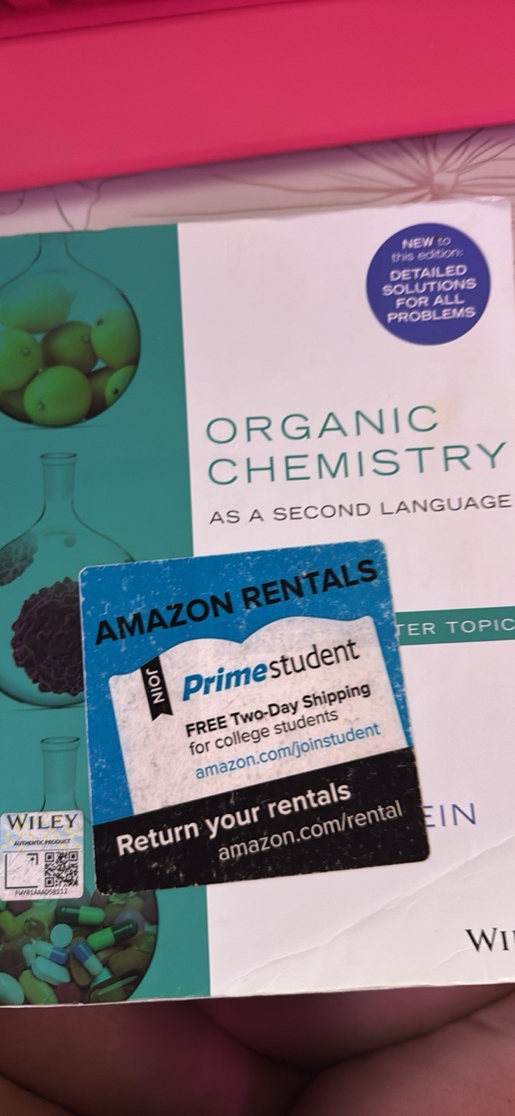 Organic Chemistry as a Second Language: First Semester Topics Paperback – USED