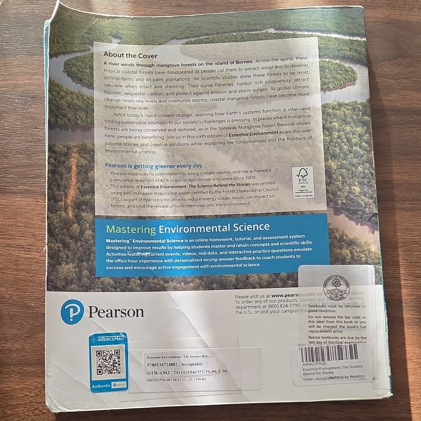 Pearson Essential Environment: The Science Behind the Stories 6th Edition