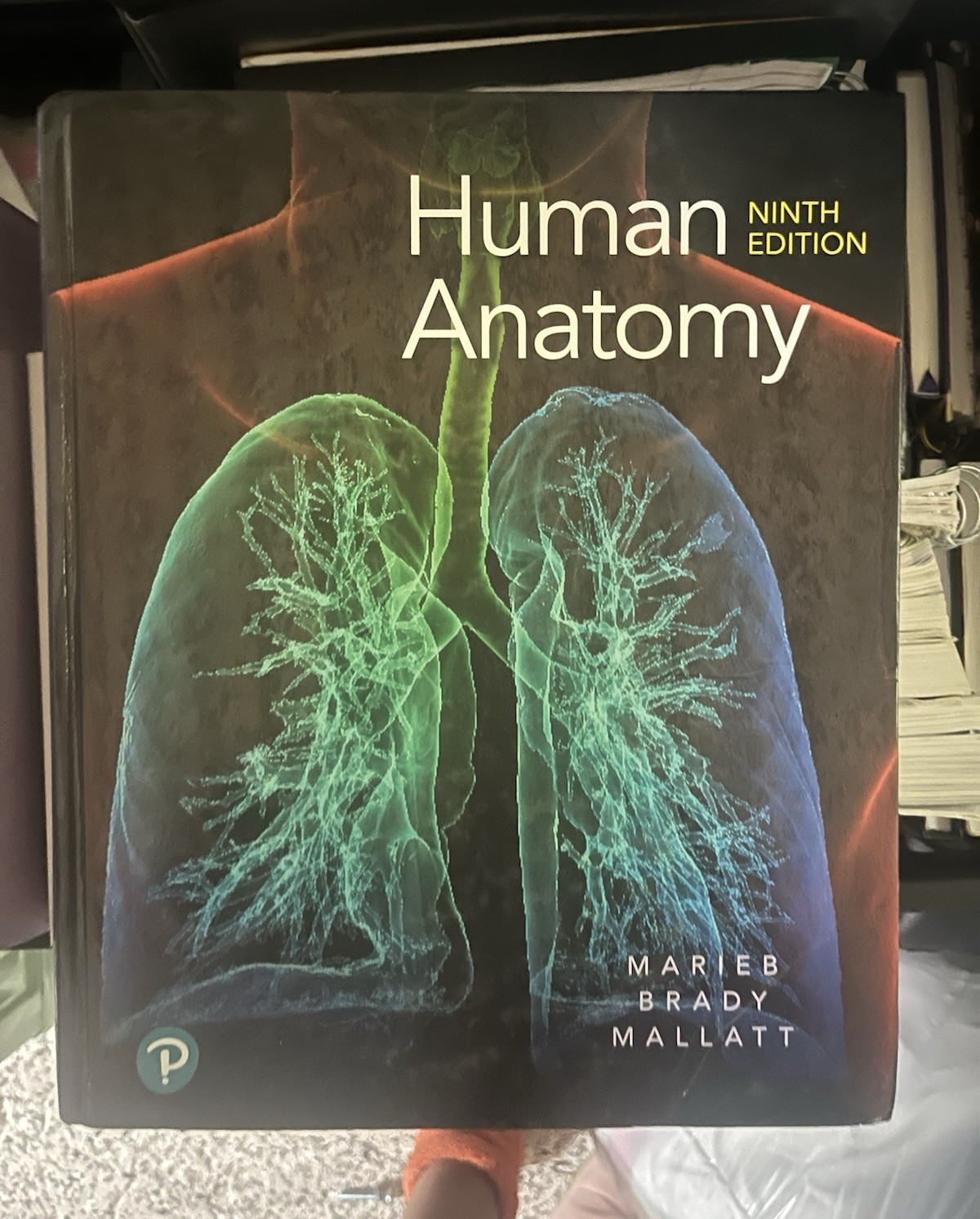 Human Anatomy 9th Edition Hardcover Textbook – Marieb, Brady, Mallatt